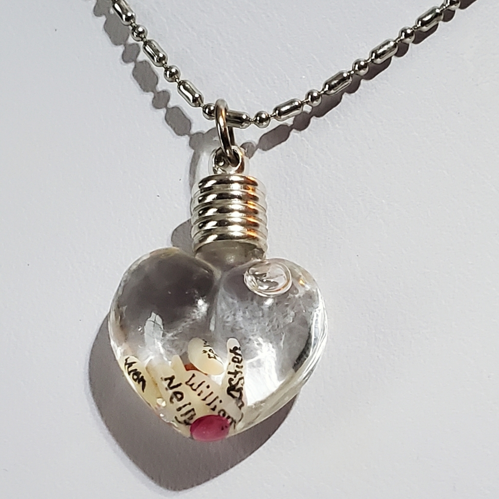 Name on rice jewelry